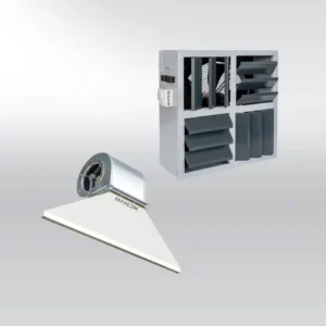 Gate curtain and ceiling fan